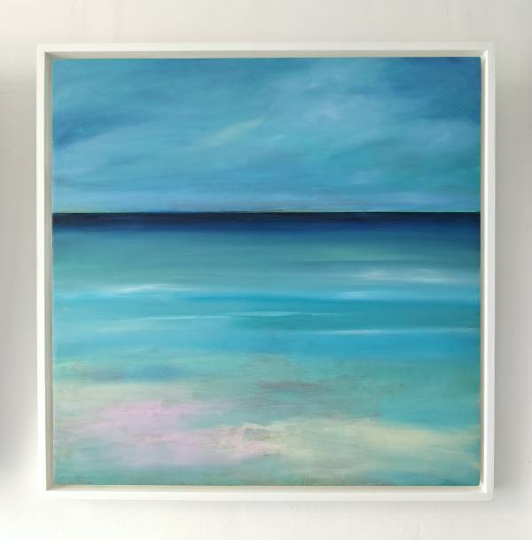 - Oil on Board, Painting by Maggie Cochran, measuring 50 x 50 cm (H x W) framed at 54 x 54 cm £650